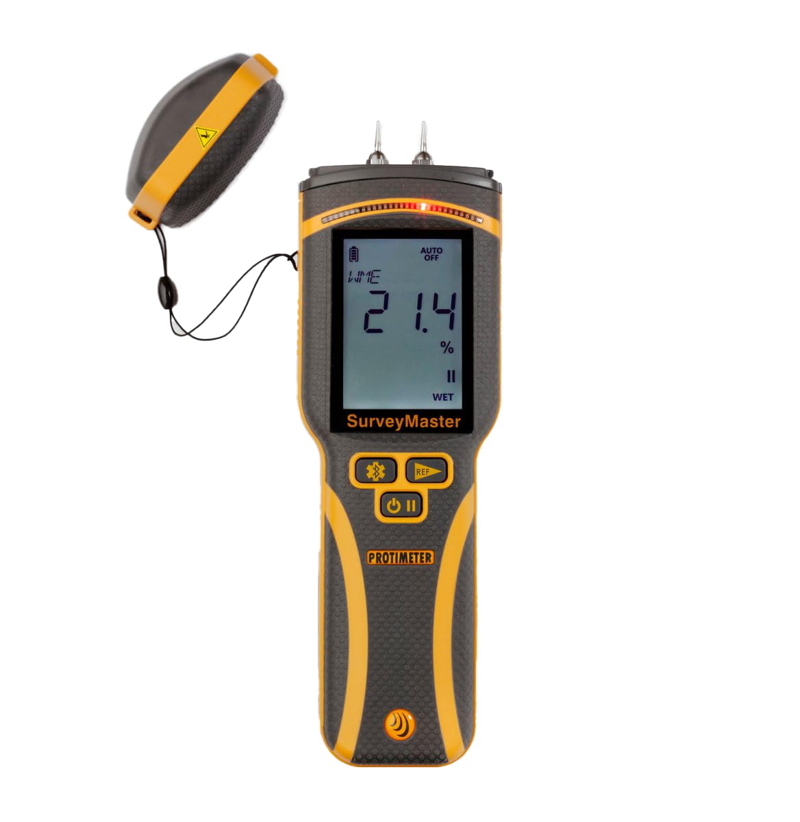 Protimeter SurveyMaster non-invasive mode for surface moisture without destruction