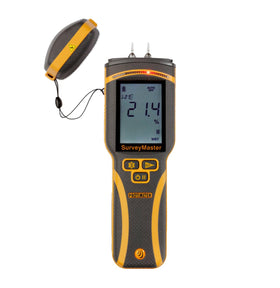 Protimeter SurveyMaster non-invasive mode for surface moisture without destruction