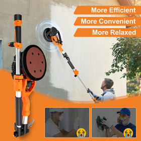 Protmex pivot-head allows 360-degree sanding without dead angles