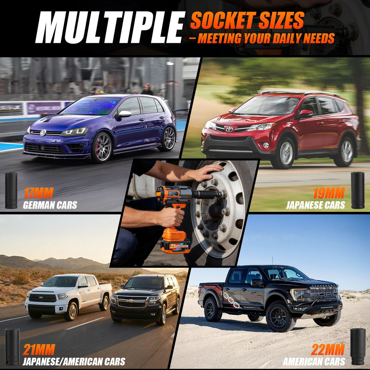 Protmex two-way braking system reduces run-off during loosening.