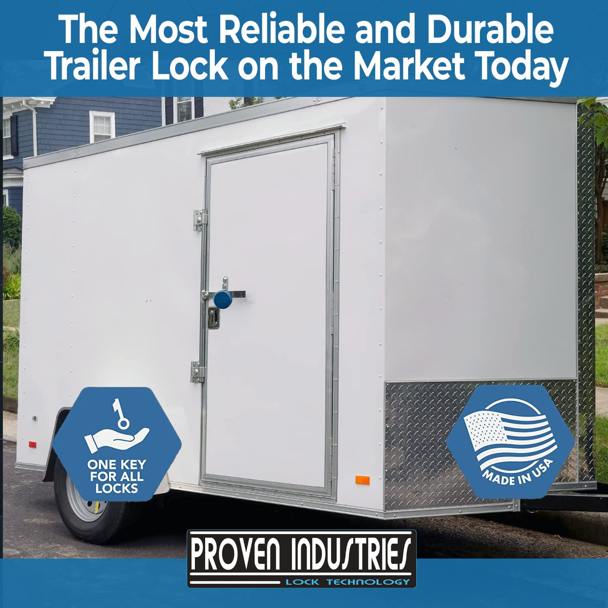 Two keyed-alike locks provide simplified access across multiple doors.
