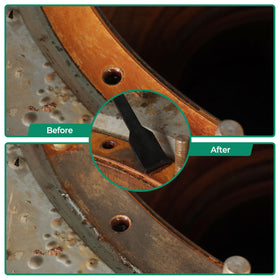 Two sizes 5/8 and 1-1/4 inch offer versatile cleaning