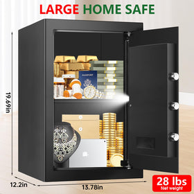 Psisuvry 3.4 CuFt removable shelf enables customizable organization