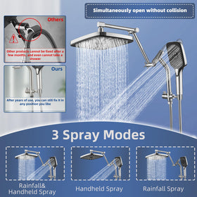 Psylc leak-proof installation design with standard plumbing connections.