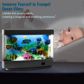 PTAHON baby aquarium toy adds safe, decorative motion to nurseries