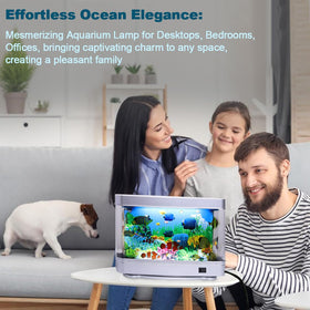 PTAHON coral reef LED rotation display provides dynamic decor and ambient lighting