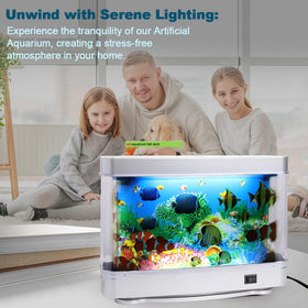 PTAHON kids fake fish tank toy designed for playful learning and sensory calm