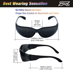 PTCOL protective eyewear supports diverse scenes—from lab to on-site work.