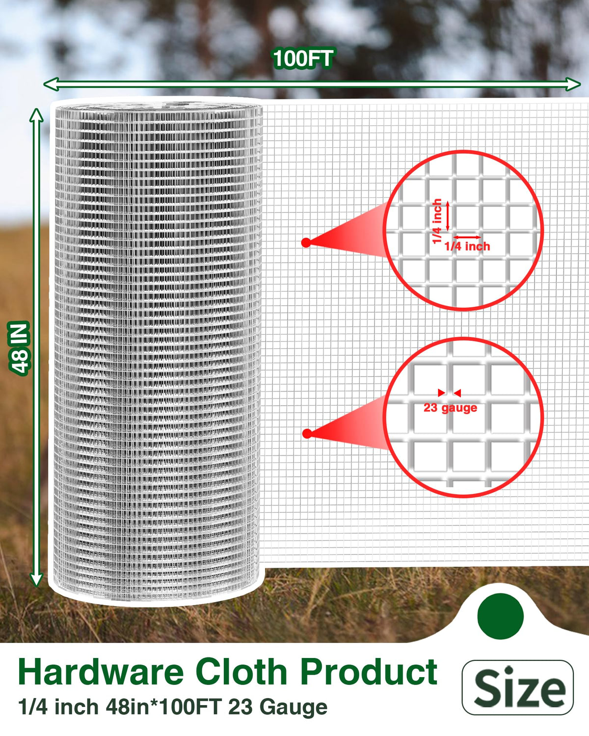 Pterying chicken coop fencing set helps keep poultry safe from predators.