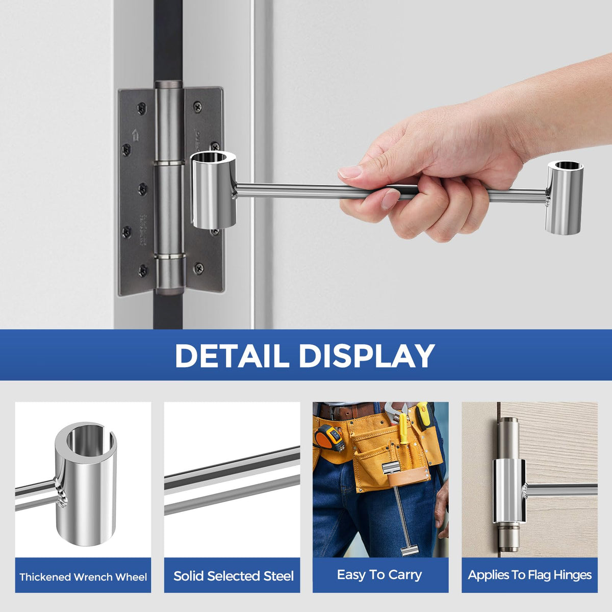 PUAODER furniture hinge wrench set for precise fittings