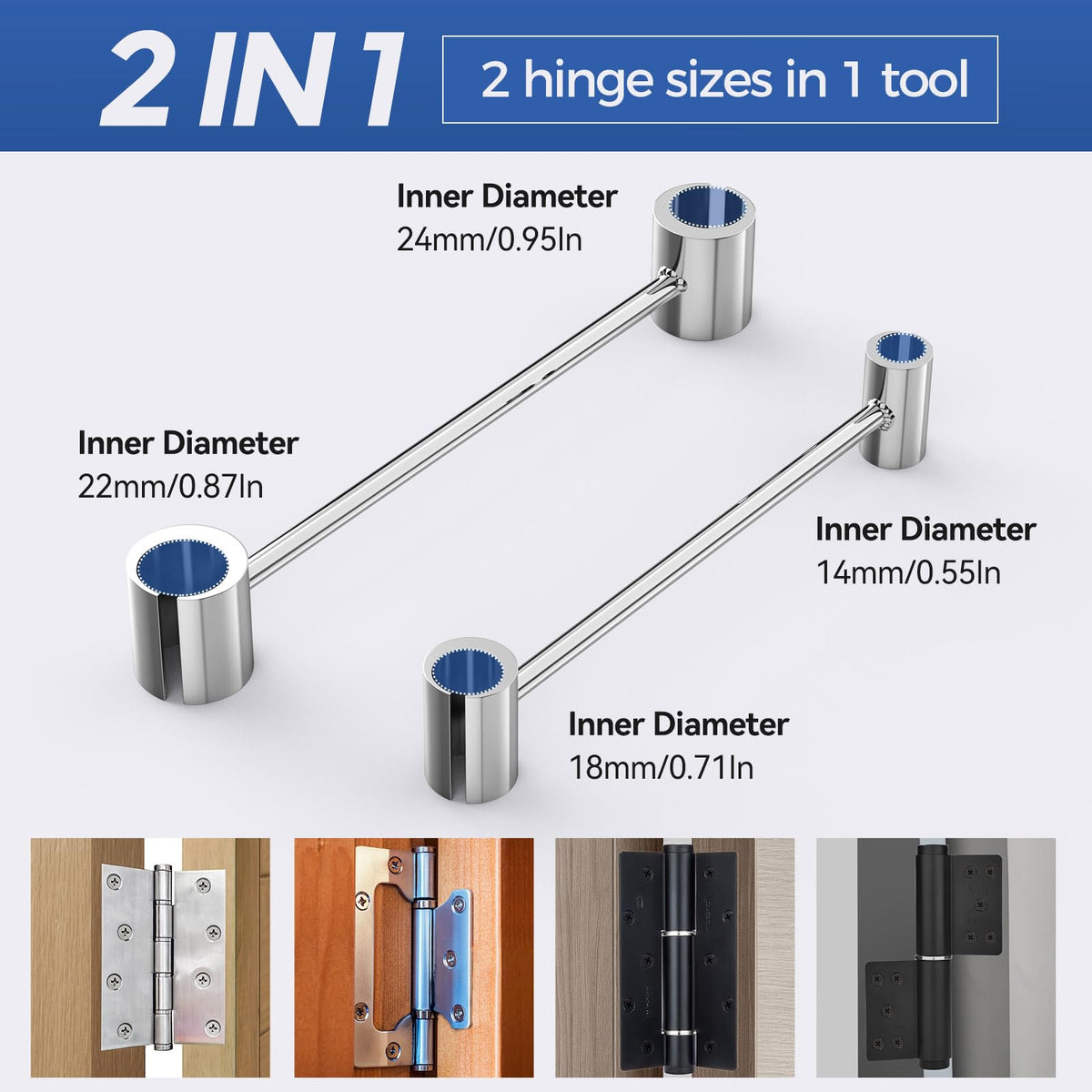 PUAODER precision hinge wrench for smooth door operation