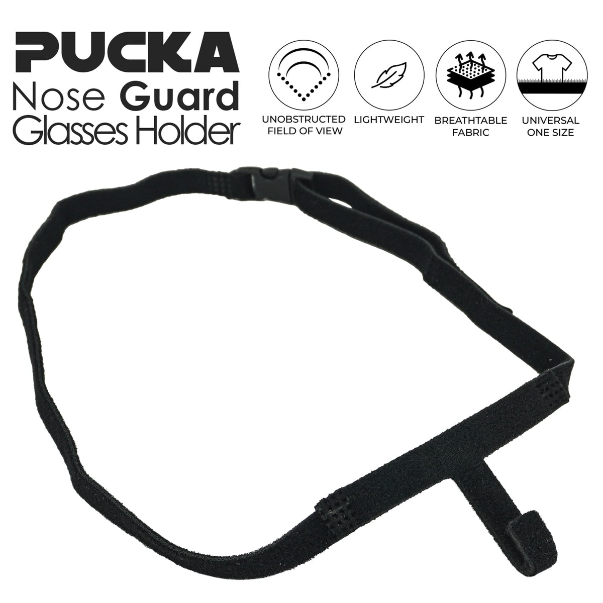 Pucka customizable hook keeps glasses in view without obstruction