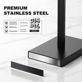 Pucscsrg modern pivoting toilet paper stand blends style and function