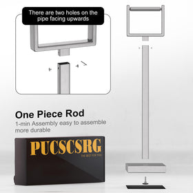 Pucscsrg Nickel Toilet Paper Holder Stand daily-use convenience.