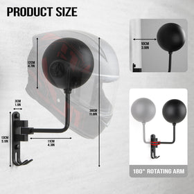 PUERSI wall-mounted display saves floor space while organizing gear.