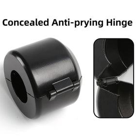 PUGED versatile lockout for valves and outdoor faucets.
