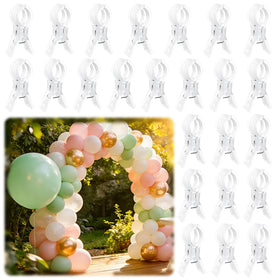 PUGPIU transparent balloon arch clip for seamless decor integration