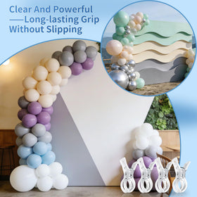 PUGPIU heavy-duty spring clip secures balloons reliably