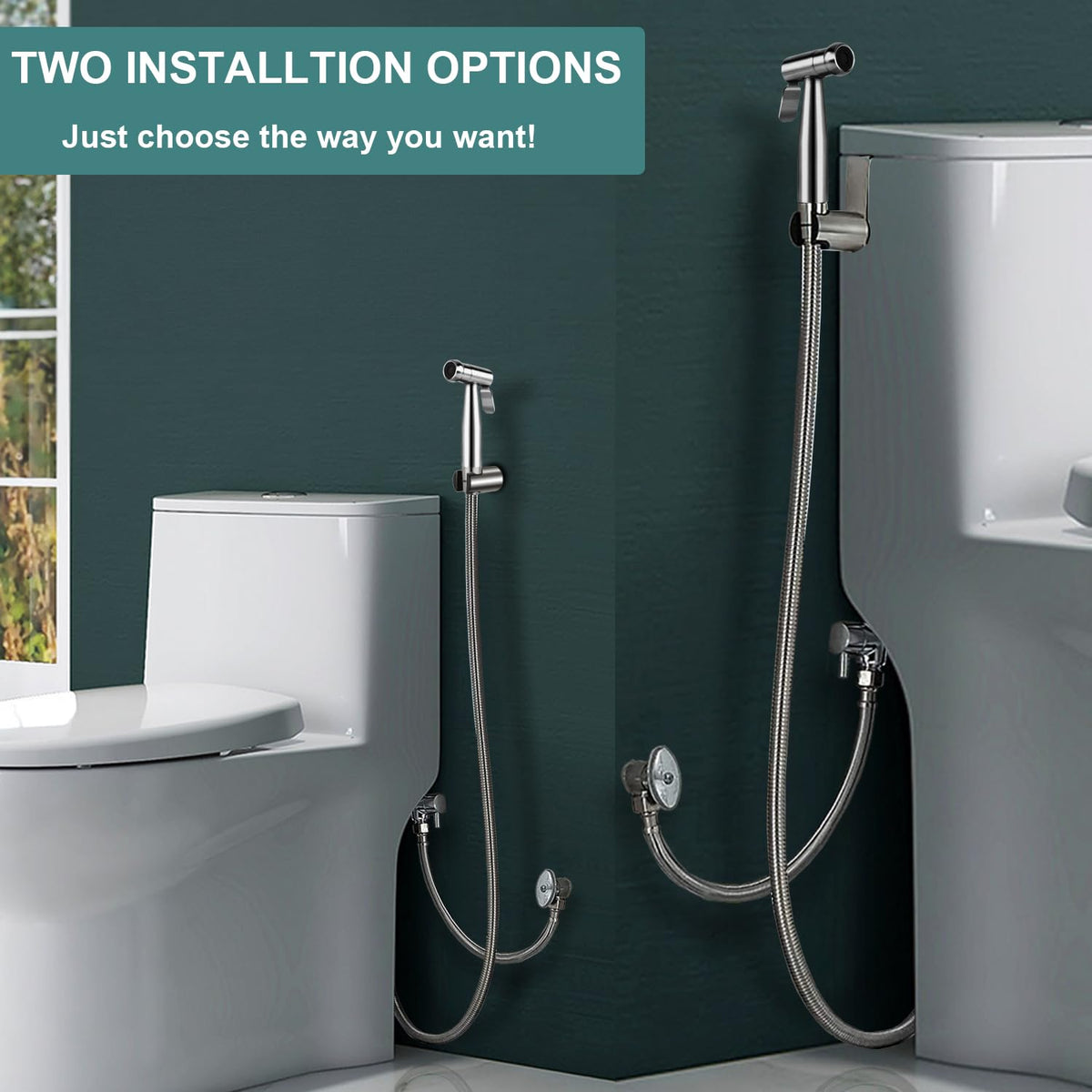 Pugrwei water pressure lever demonstrates adjustable settings from soft to jet.