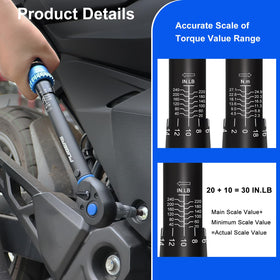 PUIBERS torque wrench built from hardened Cr-Mo steel withstands daily use