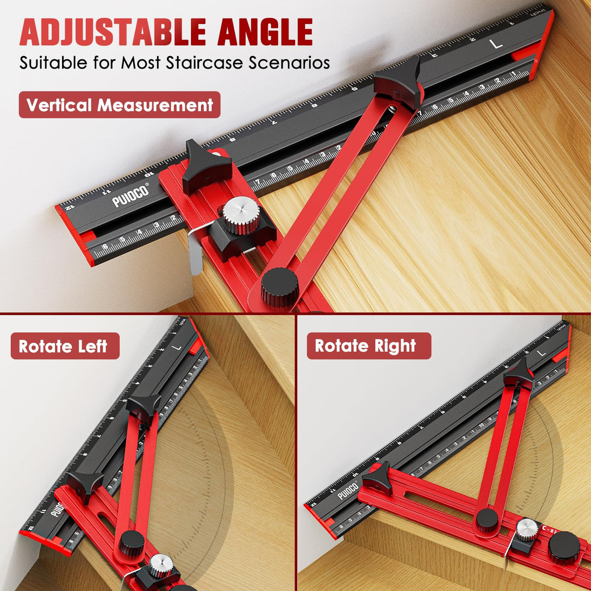 PUIOCO CNC anodized finish with laser markings for longevity and clarity