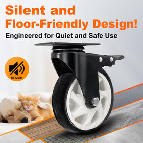 PUIPUM 2800 lbs load capacity supports heavy equipment.