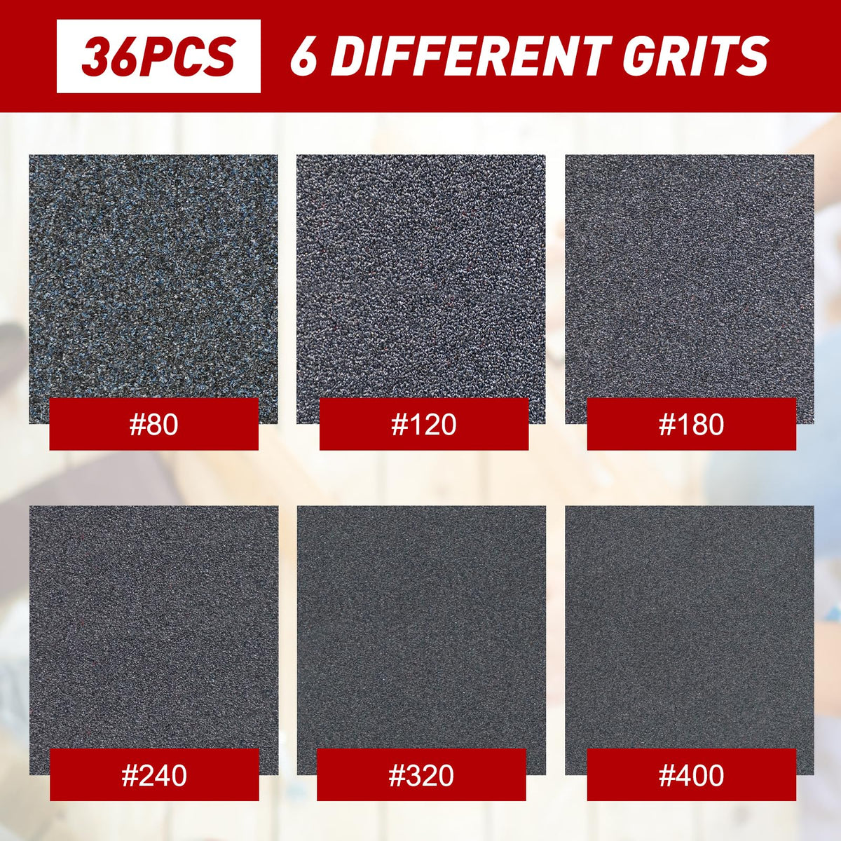 Pukamam 120-grit sponge for smoother finish on furniture and trim