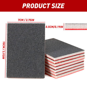 Pukamam 80-grit sanding sponge for fast material removal on wood