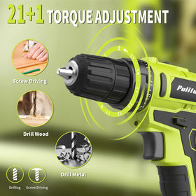 PULITUO drill with torque up to 30 N·m for controlled fastening