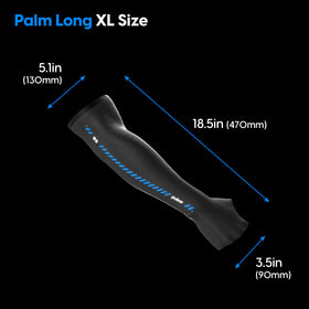 Pulsar eS Palm-Long Sleeve shows extended forearm coverage for stable control.