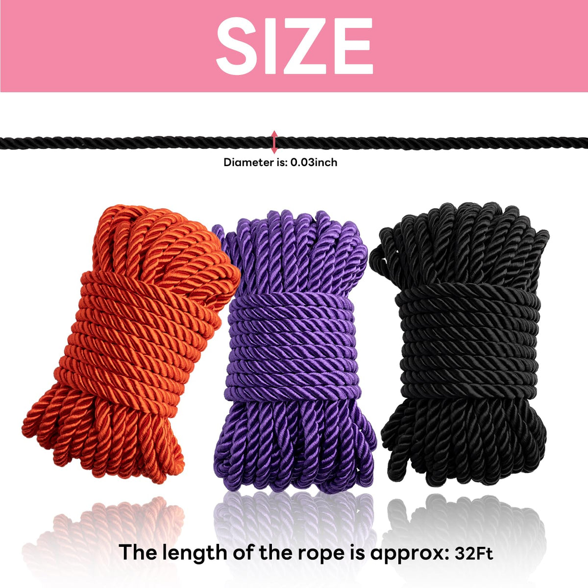 Pulselala high-quality material suitable for multiple uses beyond bondage, like decor and crafts.