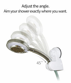 Pump&fix long-lasting suction maintains stability between uses.