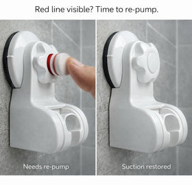 Pump&fix swivel feature enabling easy direction of the wand.