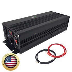 PumpSpy 2000W sump pump backup system front view demonstrates immediate outage protection for basements.