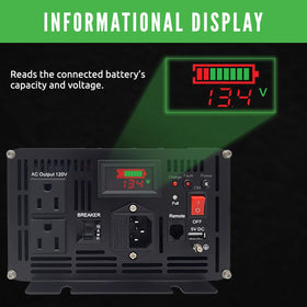 PumpSpy provides battery switching during power loss for seamless operation.