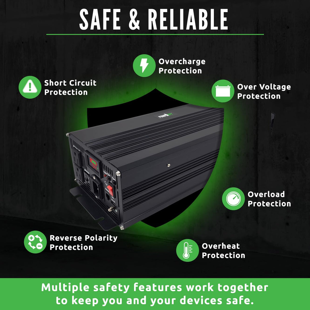 PumpSpy two-pump capability supports simultaneous sump pumps for continuous basement protection.