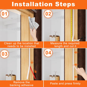 Pundin weather strip used on doors, windows, and appliances