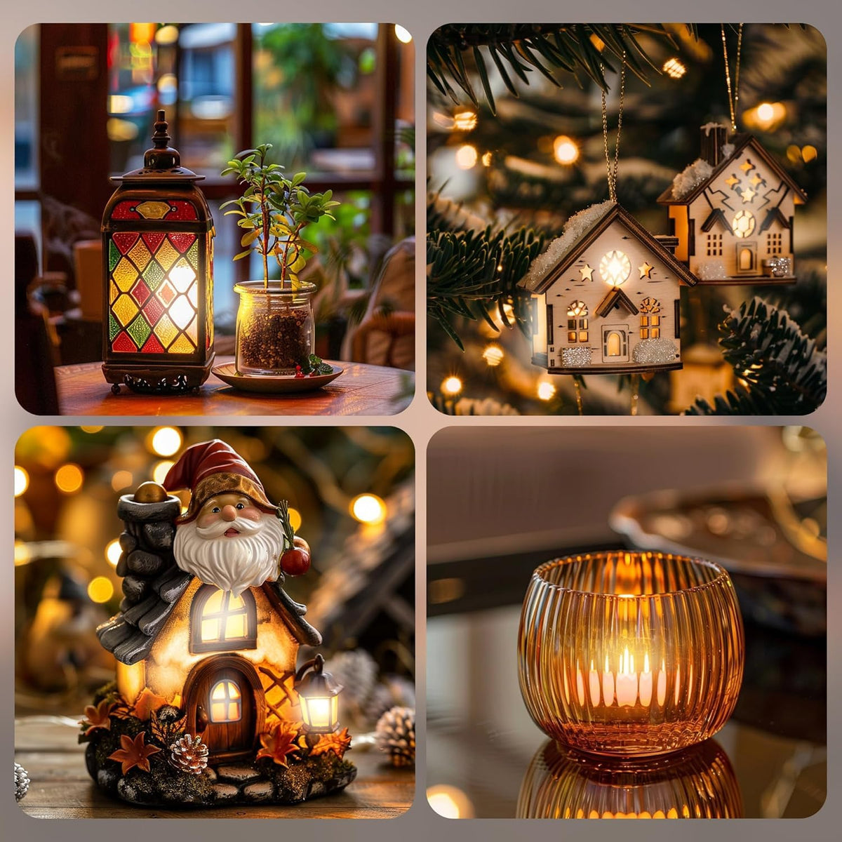 PUNPUBA LED tea lights brighten outdoor patio safely.