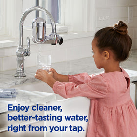 PUR Plus chrome design complements modern kitchens.