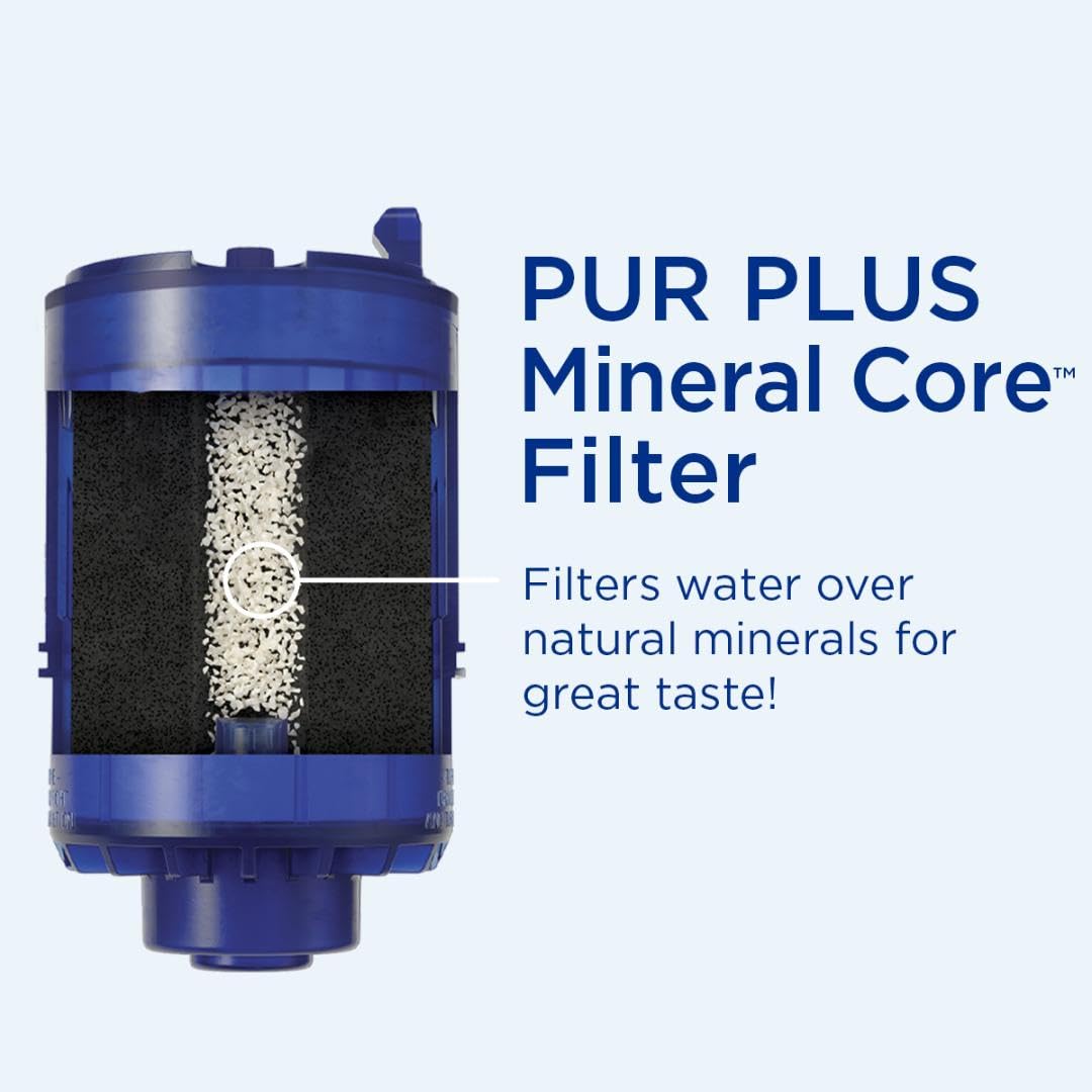 PUR Plus 4-pack includes replacement filters for ongoing use.