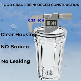 Purcooflow clear sump allows visual monitoring of filter status