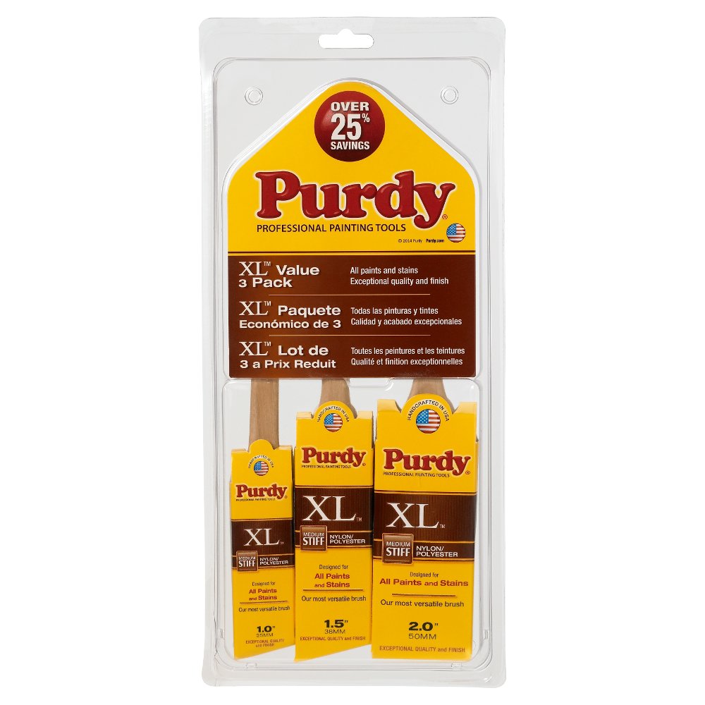 Purdy XL Dale 1-inch brush for precise trim and smooth application