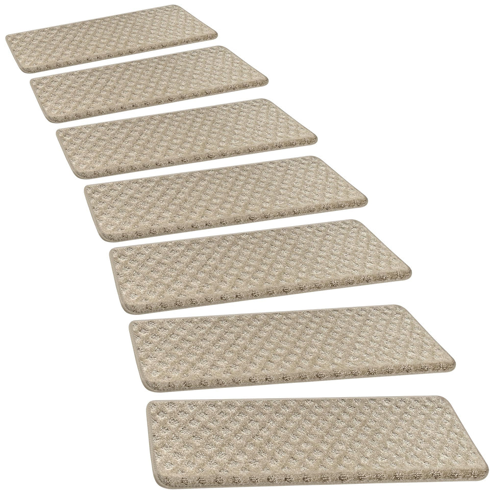 PURE ERA Bullnose Stair Treads packaging with non-slip backing for easy installation