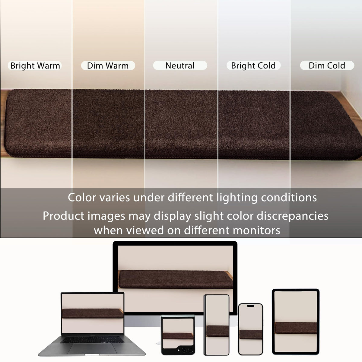 PURE ERA treads protect stairs from scratches and wear.