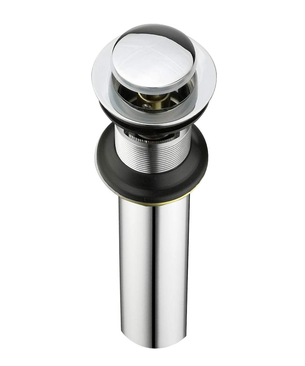 Overflow-compatible design prevents spills in busy bathrooms