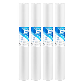 PurePlus 5-micron filter in a 20x2.5-inch housing for cleaner water