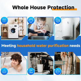 PurePlus housing with visible pressure gauge for monitoring