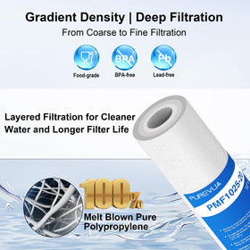 Purevua gradient-density core demonstrates efficient sediment capture