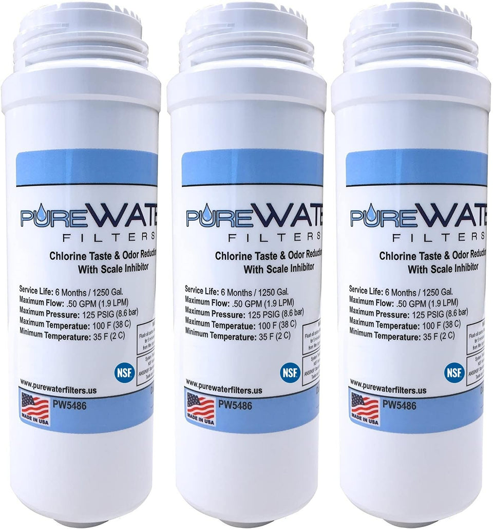 PureWater Filters 3-pack replacement filter for Keurig for crisper water.