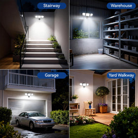 PURICH flood light for driveways and garages provides reliable lighting.